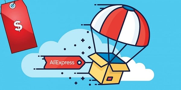 「AliExpressで商品を配送するには時間がかかる場合があります。」
