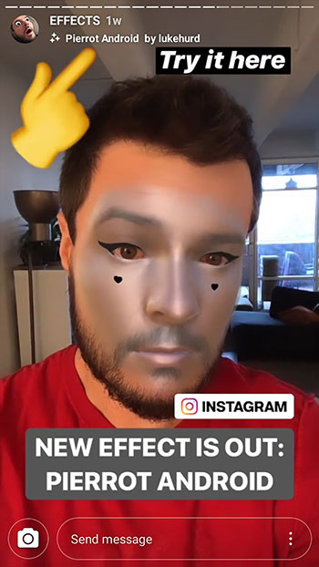 「Instagramに新しいマスクを追加する方法-pierrot」