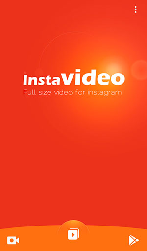 「InstaVideoアプリケーション」