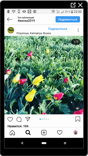 「春に関するInstagramのビデオ」